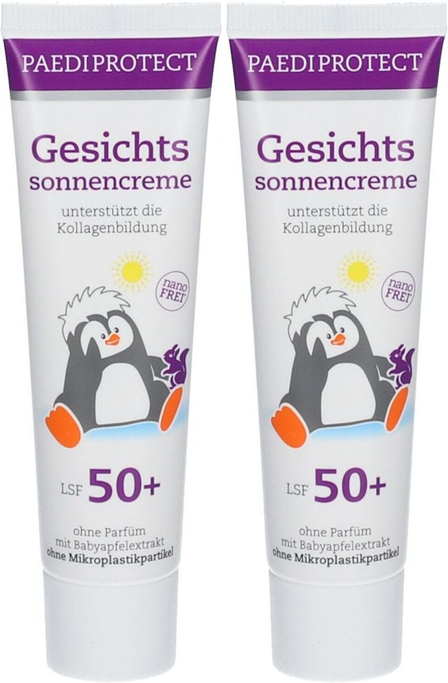 Paediprotect Gesichtssonnencreme LSF 50+, 30ml Doppelpack 2x30 ml Creme