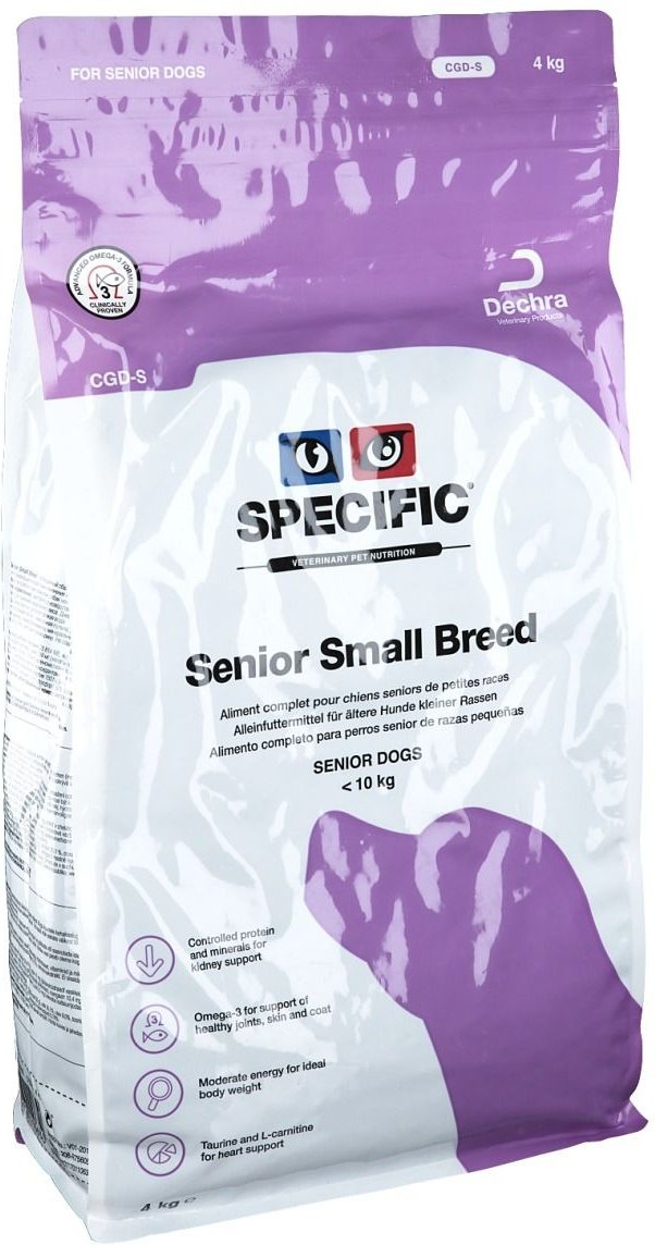 Specific Cgd-S Senior Small Breed 4kg 4 kg Pellets