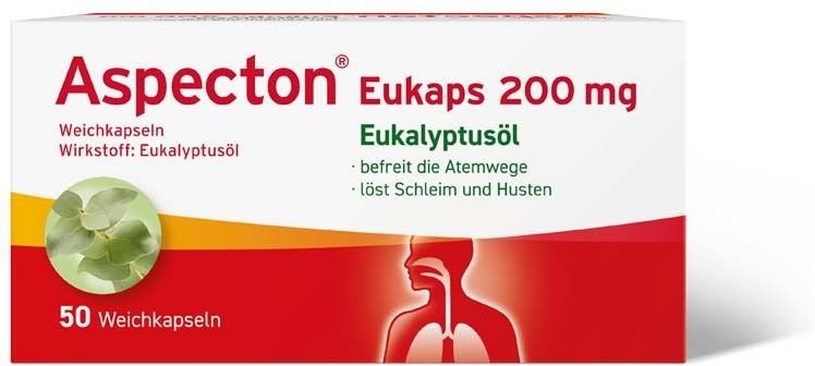 Aspecton Eukaps 200 mg Weichkapseln 50 St