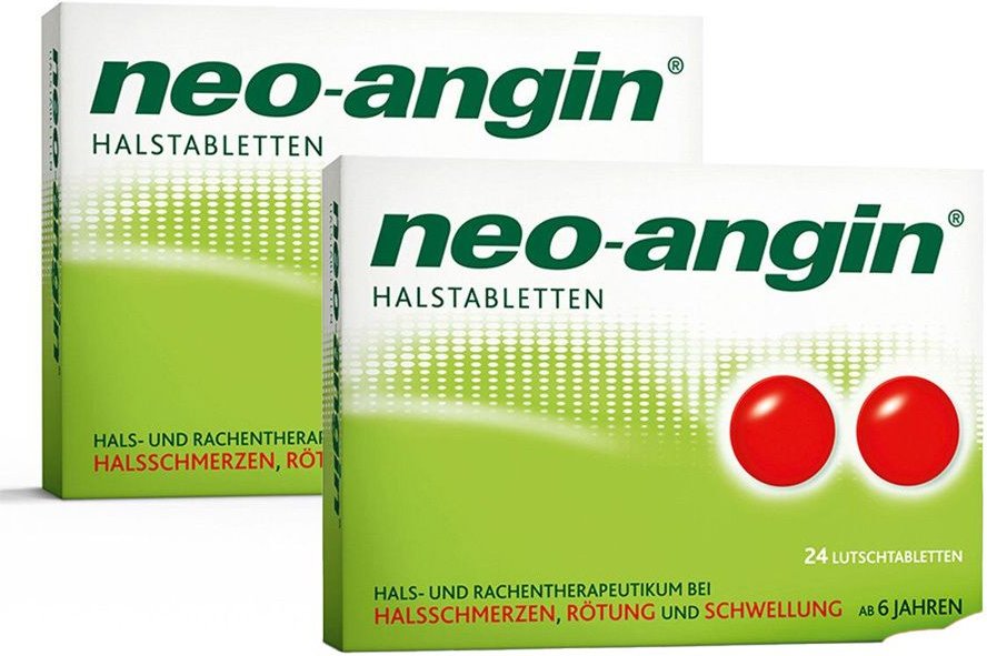 Neo-Angin Halstabletten 2x24 St Lutschtabletten