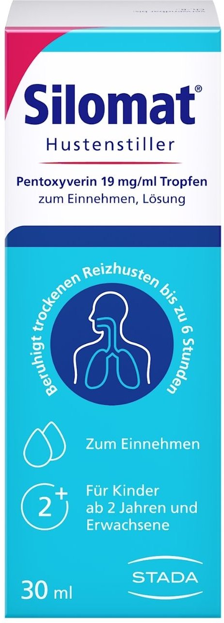 Silomat Hustenstiller Pentoxyverin 19 mg/ml Tropfen