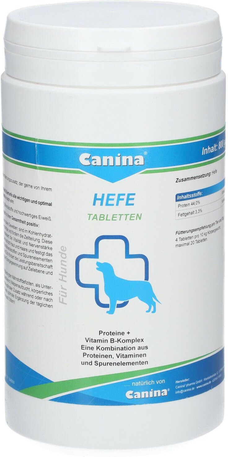Hefe Tabletten vet. 800 g