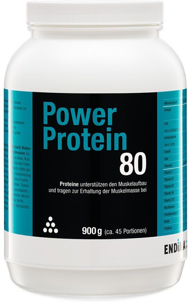 Power Protein 80 Erdbeer Pulver 900 g