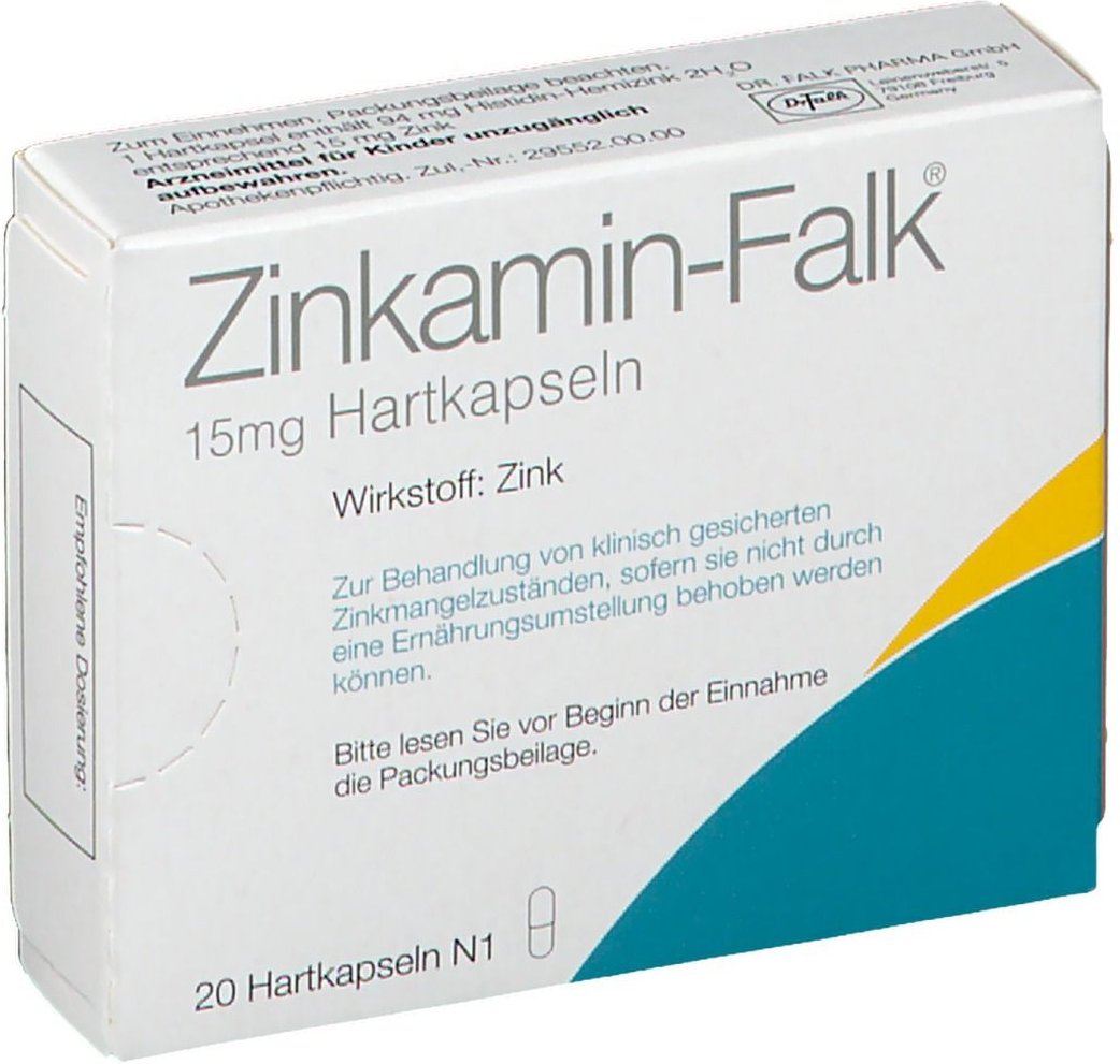 Zinkamin Falk Hartkapseln