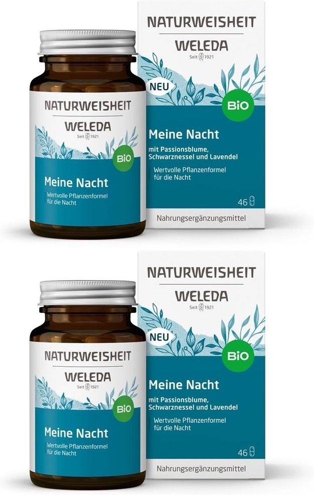 Weleda Naturwe Mein Nacht Bio 2x 2x46 St Kapseln
