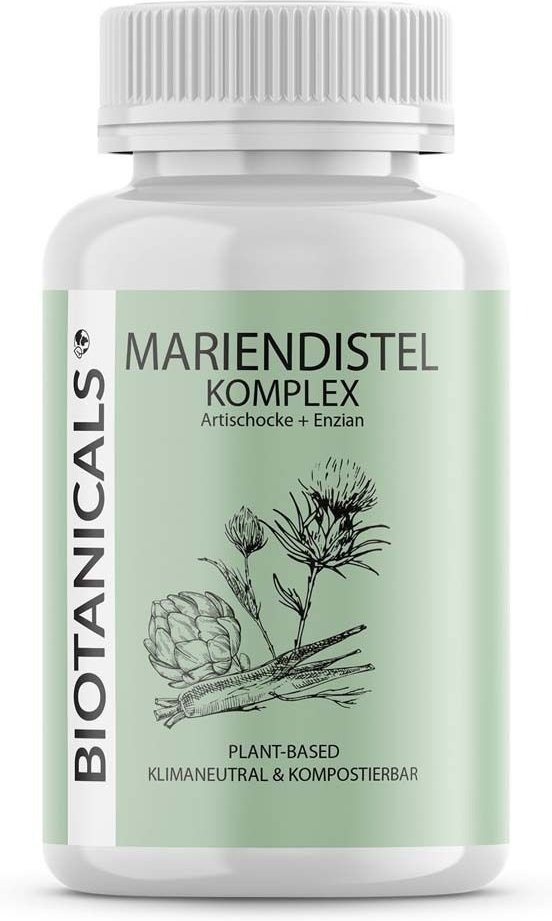 Biotanicals Mariendistel Komplex Kapseln 120 St
