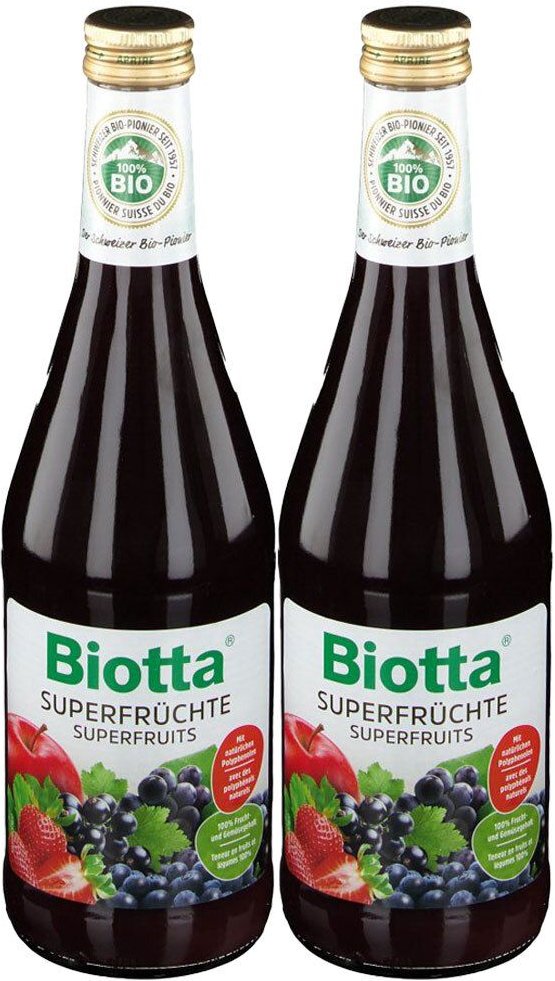 Biotta Bio Superfrüchte, Saft 2x500 ml