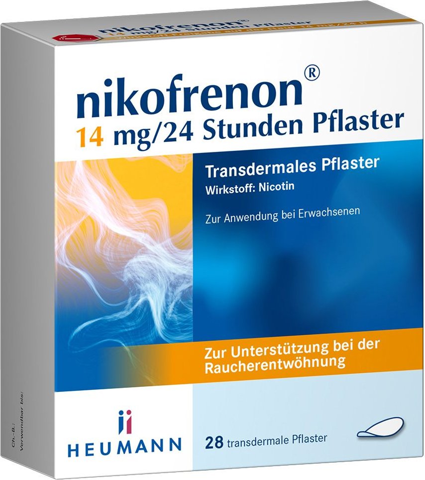 nikofrenon 14 mg/24 Stunden Pflaster
