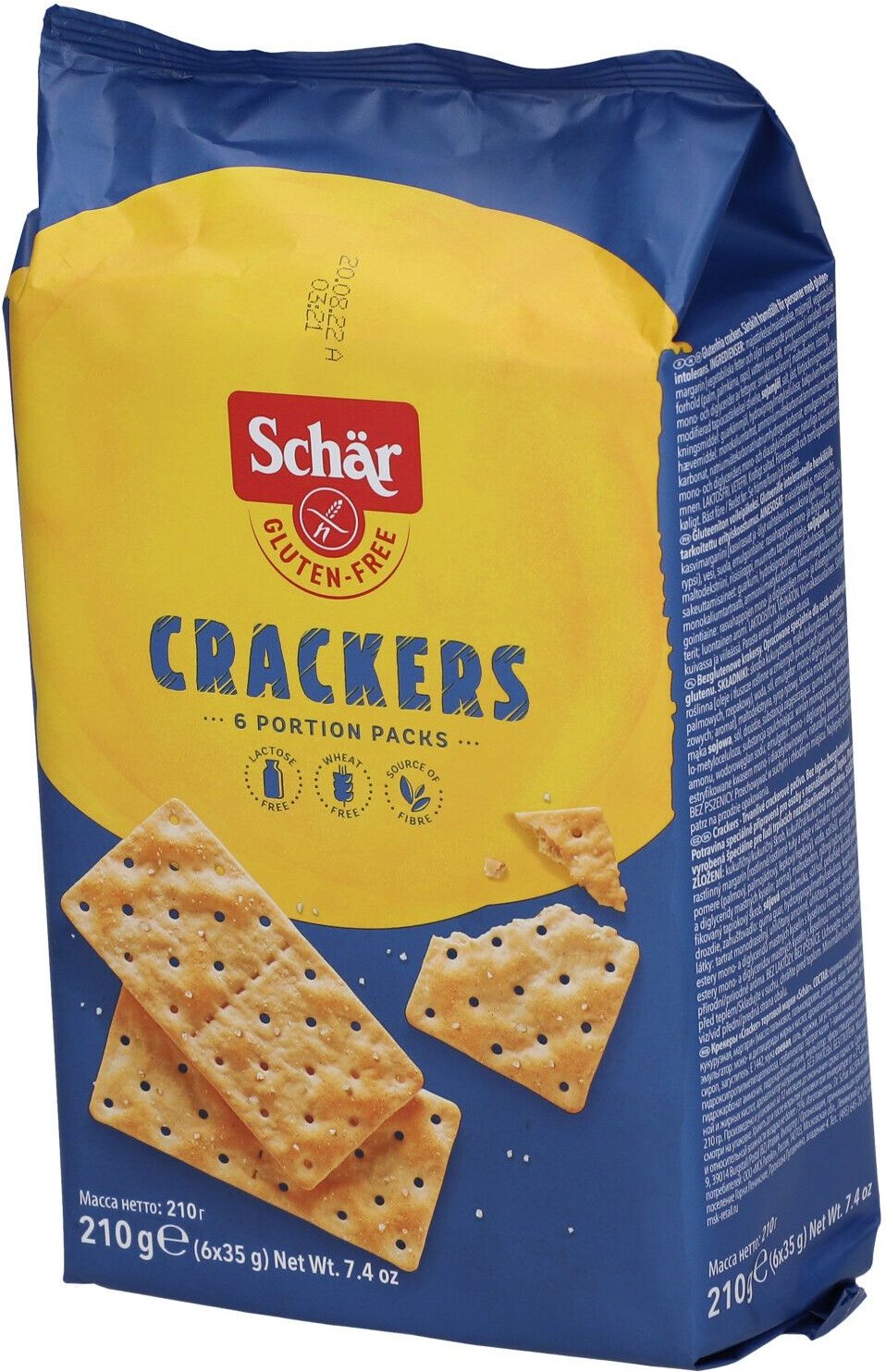 Schär Crackers ok Nlfrendeites 210 g Kekse