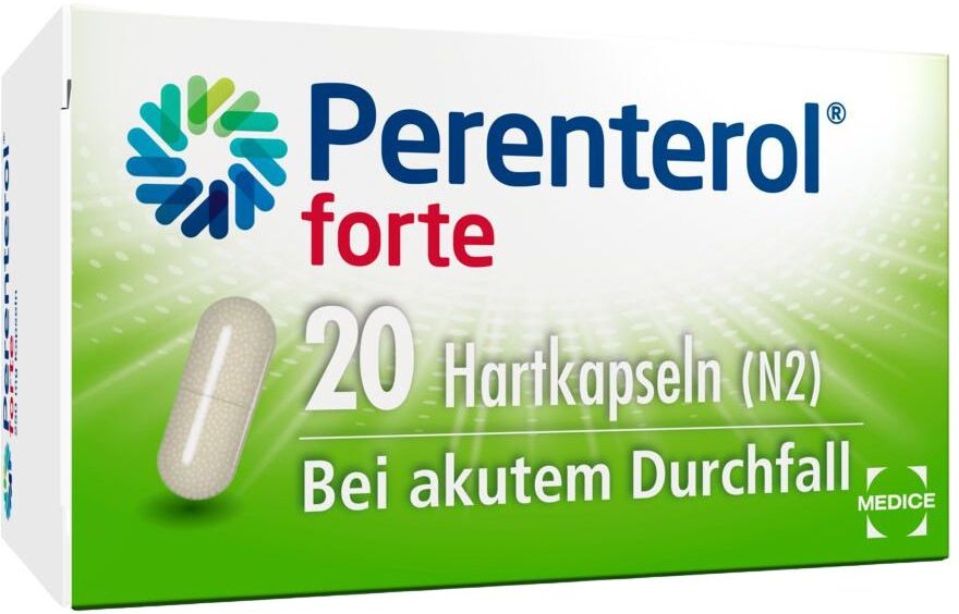 Perenterol forte 250 mg Kapseln 20 St Hartkapseln