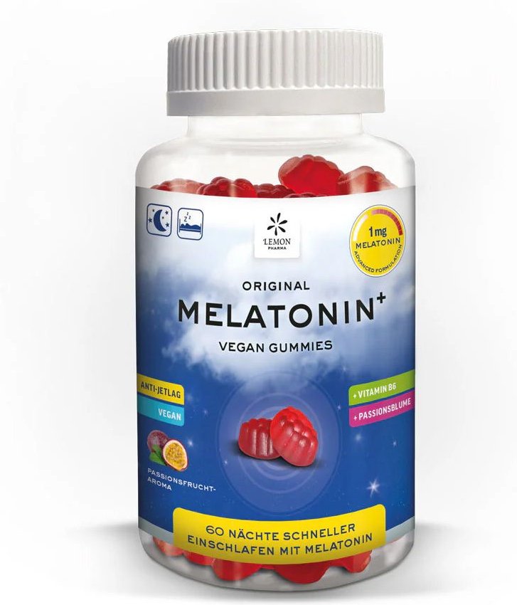 Melatonin Gummies vegan 60 St Lutschpastillen