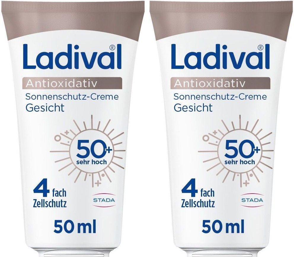 Ladival Antioxidativ Creme Gesicht LSF 50+ x2 2x50 ml