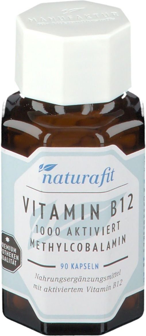 Thumbnail - Naturafit Vitamin B12 1000 µg aktiviert Kapseln