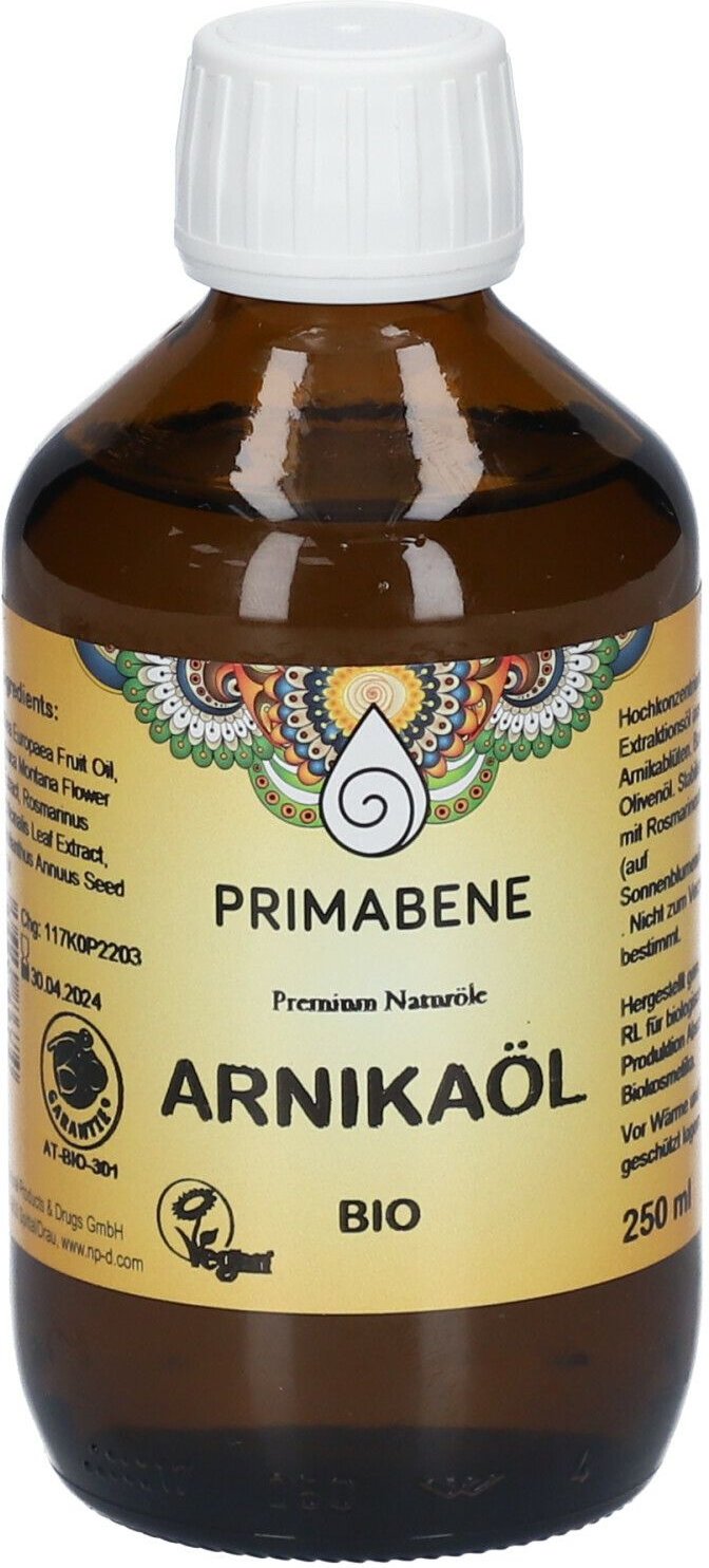 Thumbnail - Arnika OEL BIO NPD Primabene 250 ml Öl