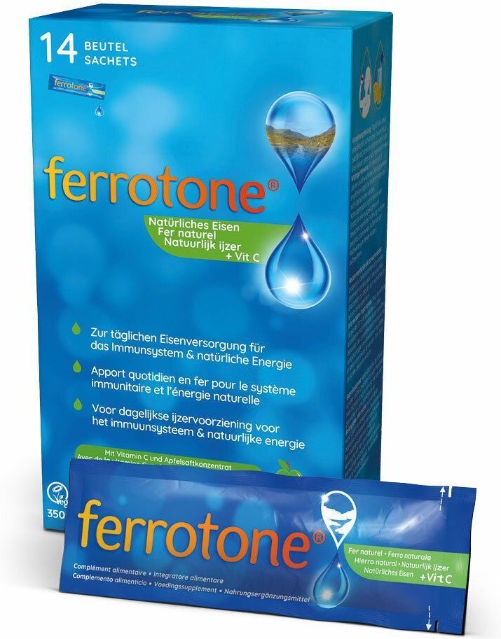 ferrotone Apfel 2x14x25 ml Beutel