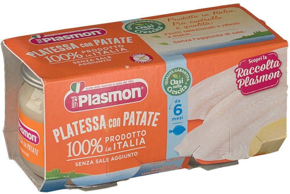 Plasmon Omog Platessa 2X80G 2x80 g Brei