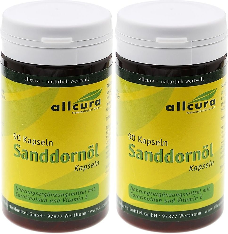 Sanddornöl Kapseln 2x 2x90 St