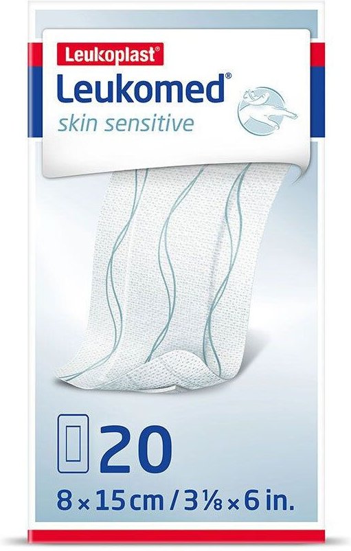 Leukomed skin sensitive steril 8x15 cm 20 St Pflaster