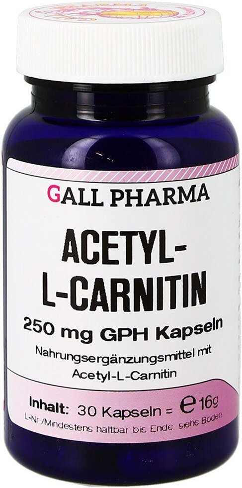 Acetyl-L-Carnitin 250 mg GHP Kapseln