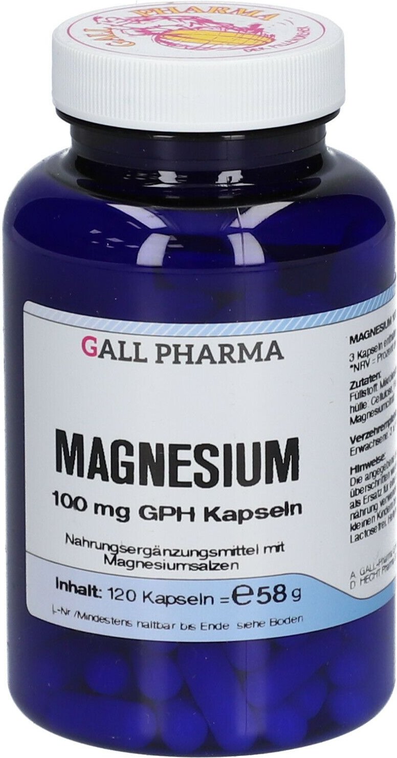 Magnesium 100 mg GPH Kapseln