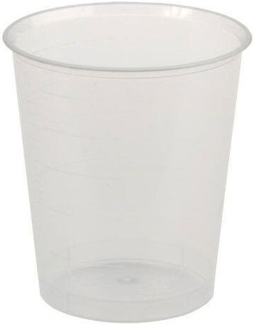 Einnehmeglas graduiert Kunststoff transparent 80 St Sonstige