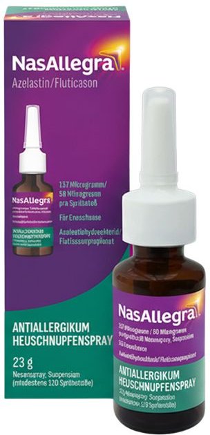Nasallegra 137 µg/50 µg pro Sprühstoß Nasenspray 23 g