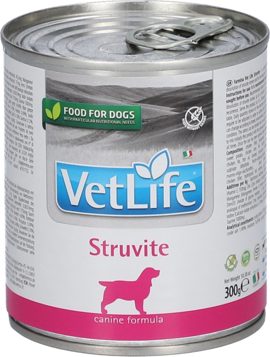 VET Life DOG Struvite 300G 300 g Futter