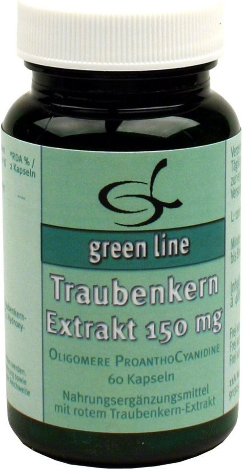 Traubenkernextrakt 150 mg Kapseln