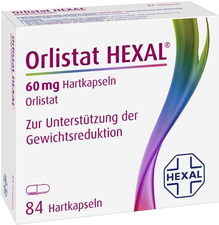 Orlistat Hexal 60 mg Hartkapseln 84 St