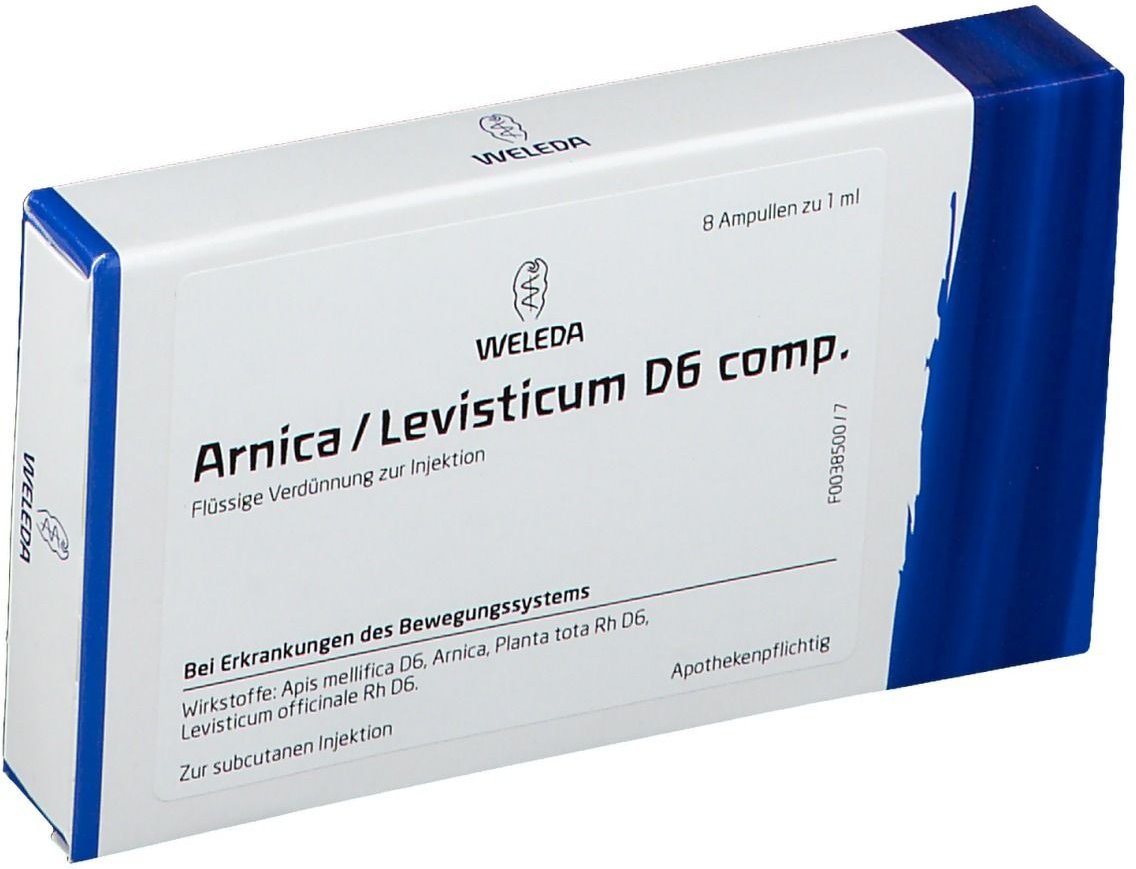 Arnica/Levisticum D 6 comp.Ampullen 8x1 ml Ampullen