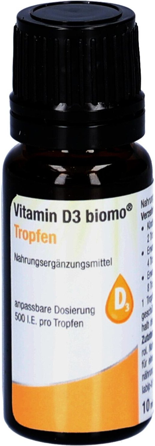 Vitamin D3 Biomo Tropfen 10 ml