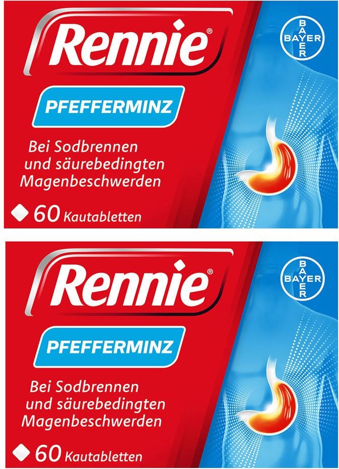Rennie Kautabletten Doppelpack 2x60 St
