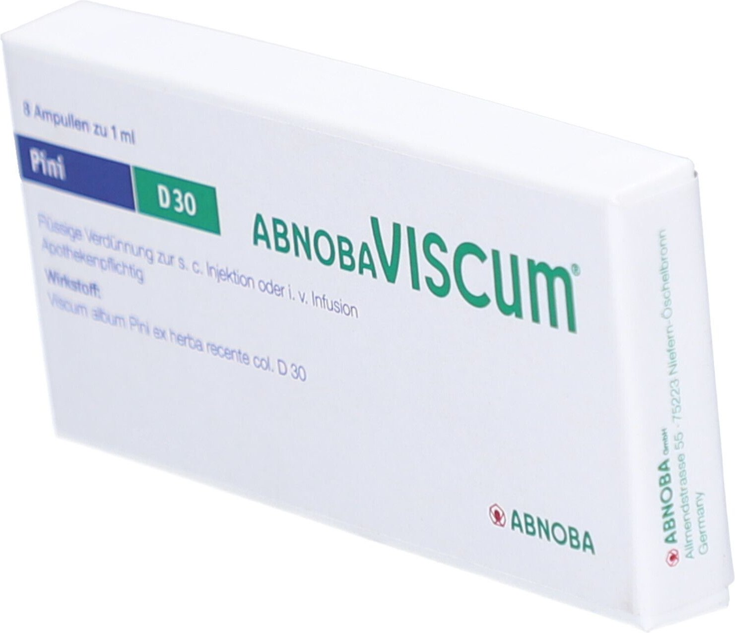 Abnobaviscum Pini D 30 Ampullen 8 St