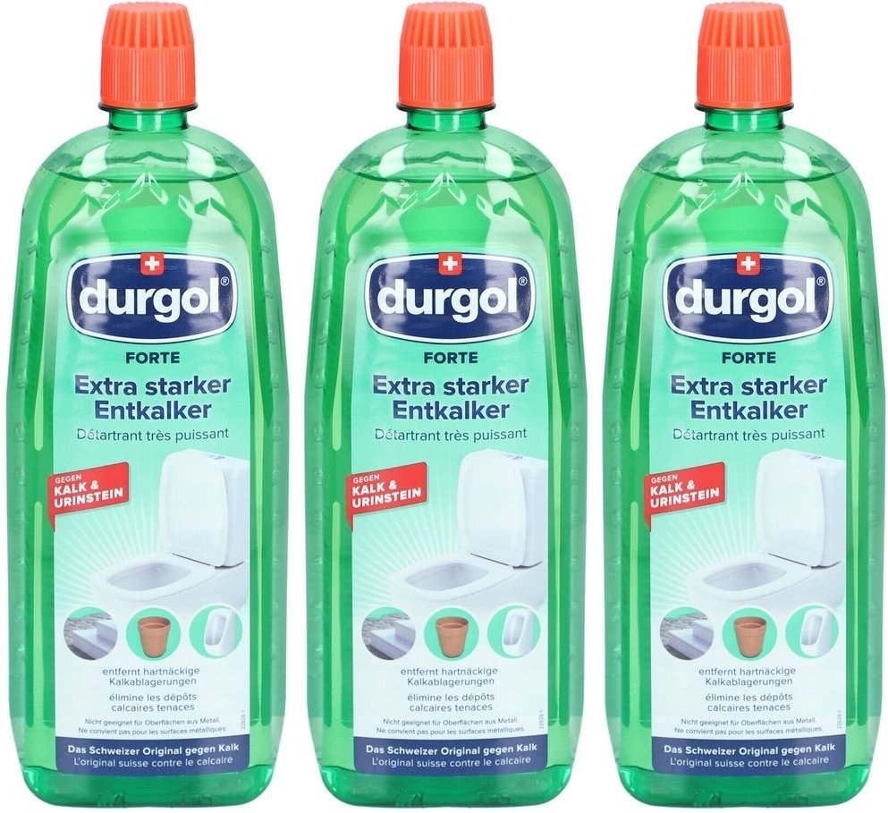 Durgol Sehr starker Entkalker x3 3x1 l Liquidum