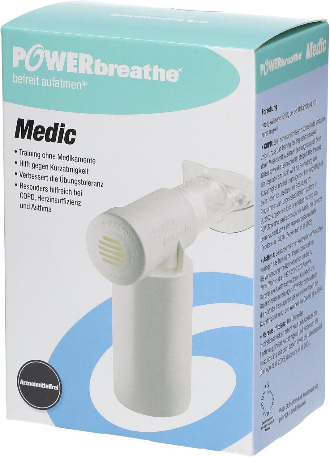 Powerbreathe Medic Atemtrainer 1 St Gerät