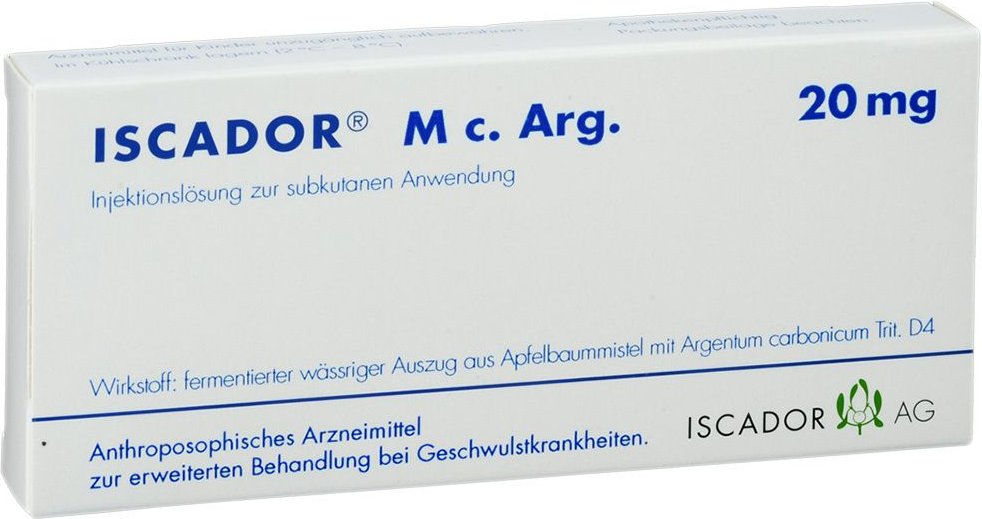 Iscador M c.Arg 20 mg Injektionslösung 7x1 ml