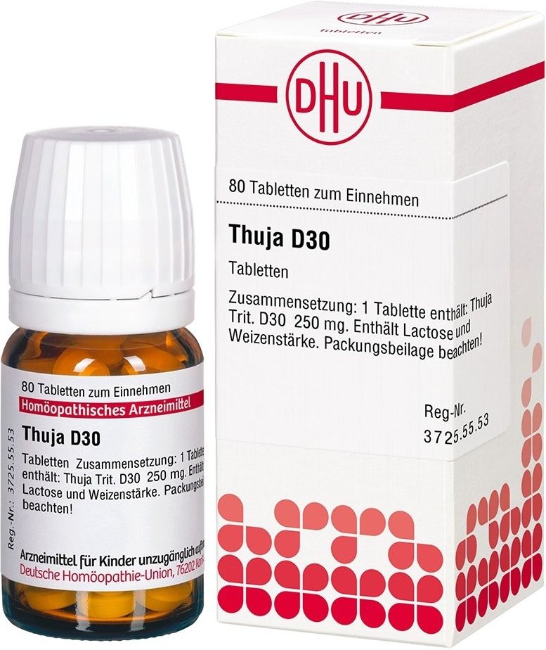 Thuja D 30 Tabletten 80 St