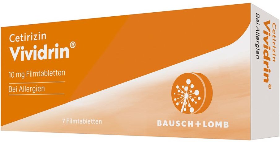 Cetirizin Vividrin 10 mg Filmtabletten 7 St
