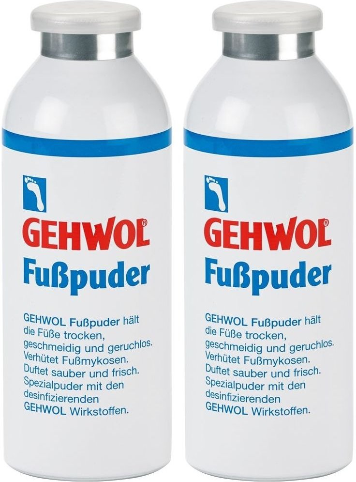 Gehwol Fußpuder Streudose 2x 2x100 g Puder