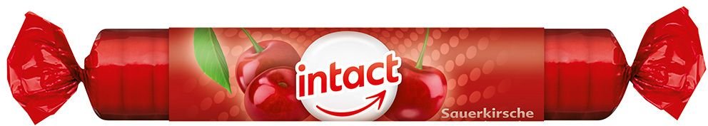 Intact Traubenzucker Sauerkirsche Rolle