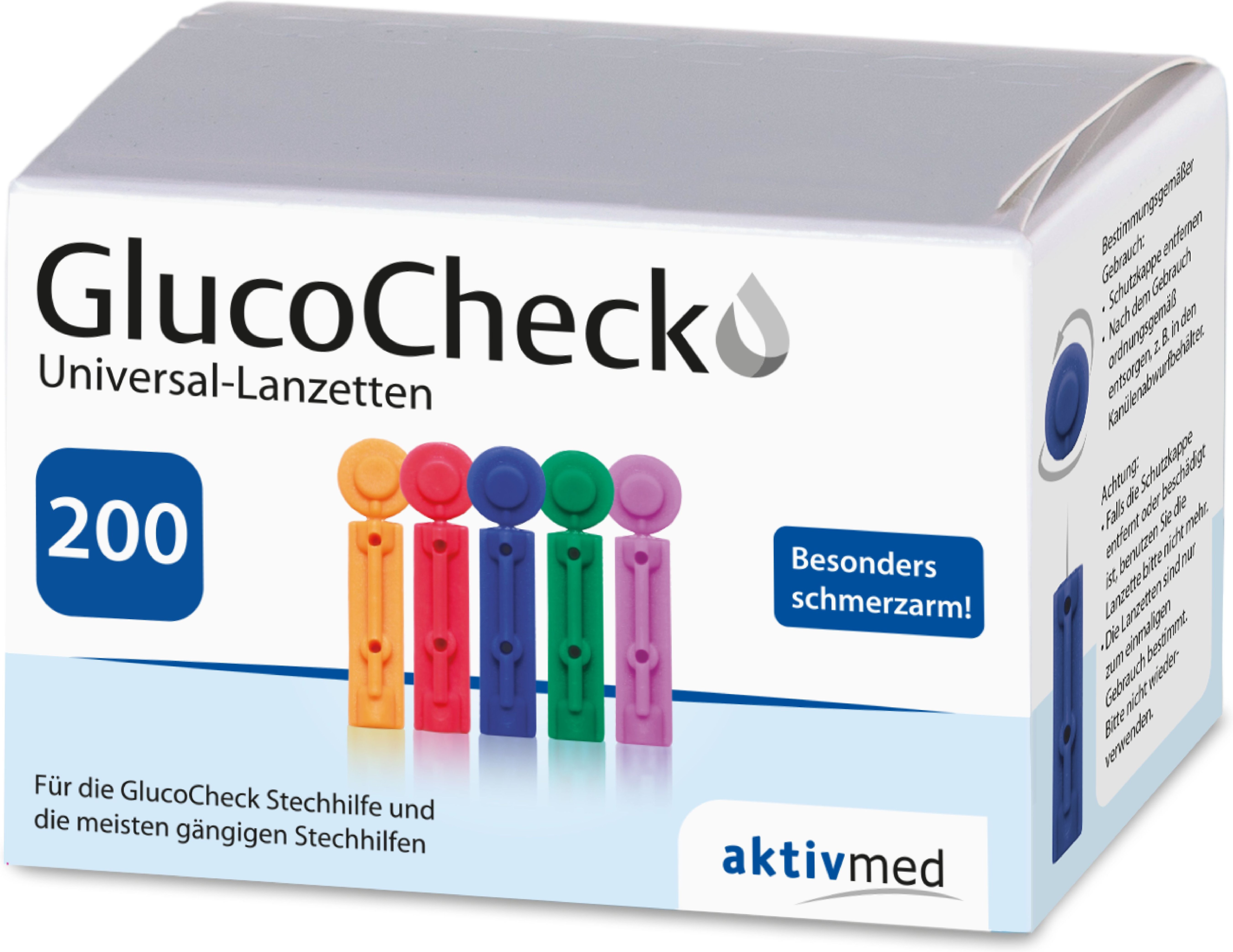Glucocheck Lanzetten Universal 200 St