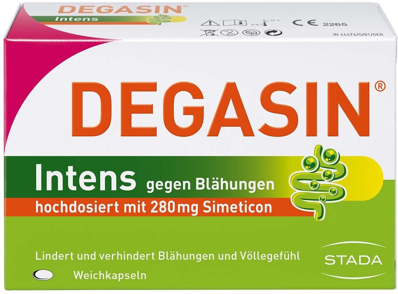 Degasin intens 280 mg Weichkapseln 32 St