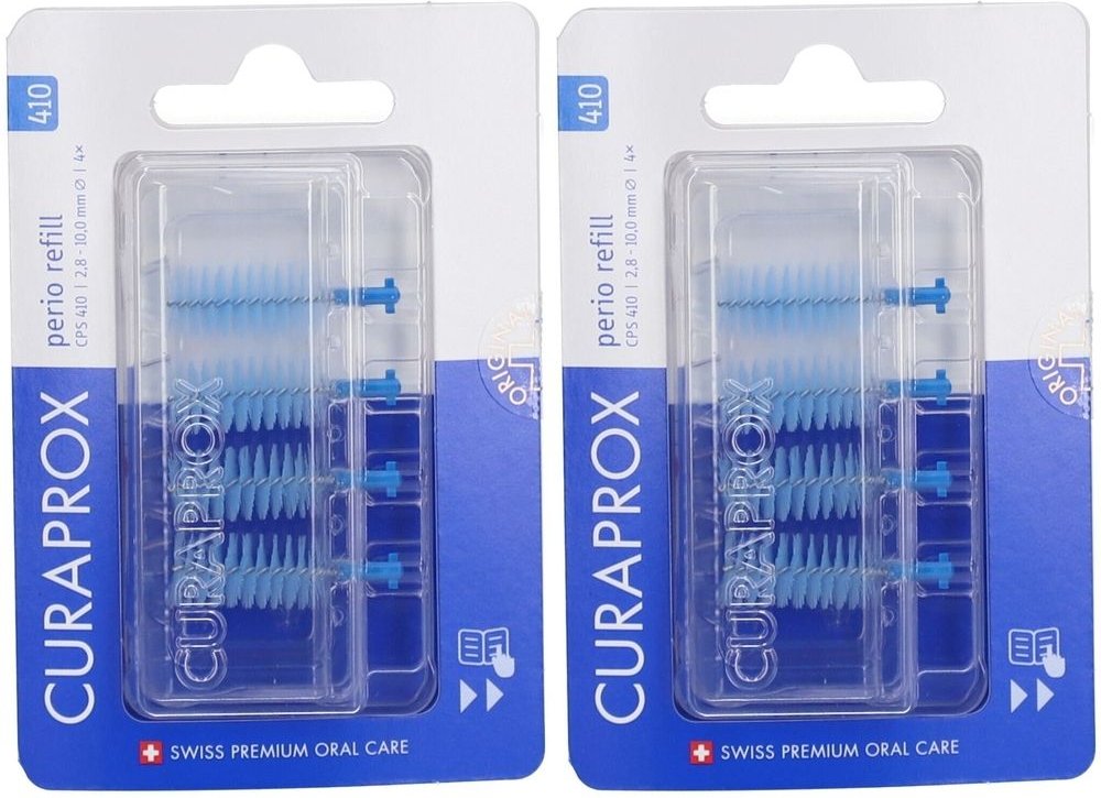 CURAPROx CPS 410 Idbrush x2 2x4 St Zahnbürste