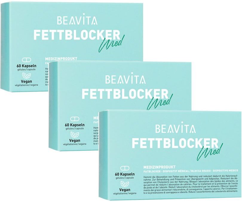 3 x Beavita Fettblocker 3x60 St Kapseln