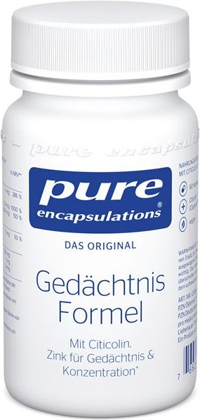 Pure Encapsulations Gedächtnis Formel Kapseln
