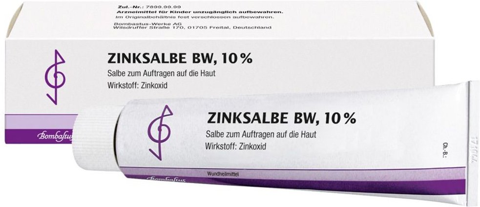 Zinksalbe BW 100 ml Salbe