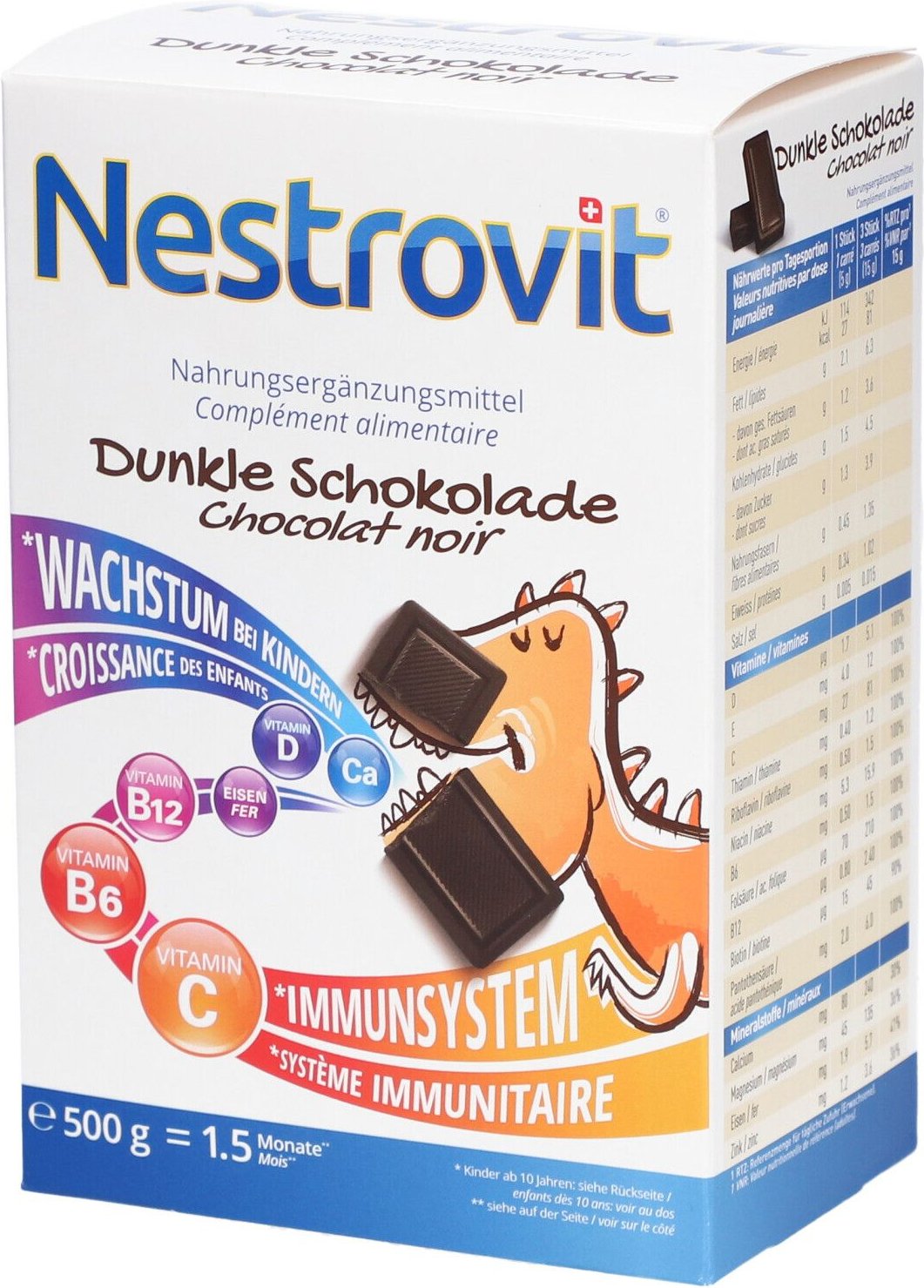 Nestrovit Dunkle Schokolade 500 g Futter