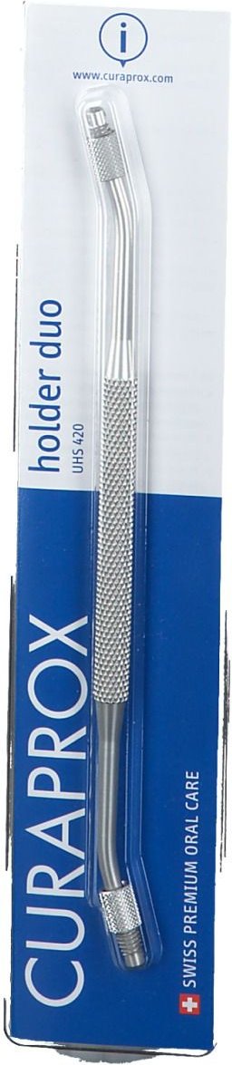 Curaprox UHS 420 duo silber 1 St Zahnbürste