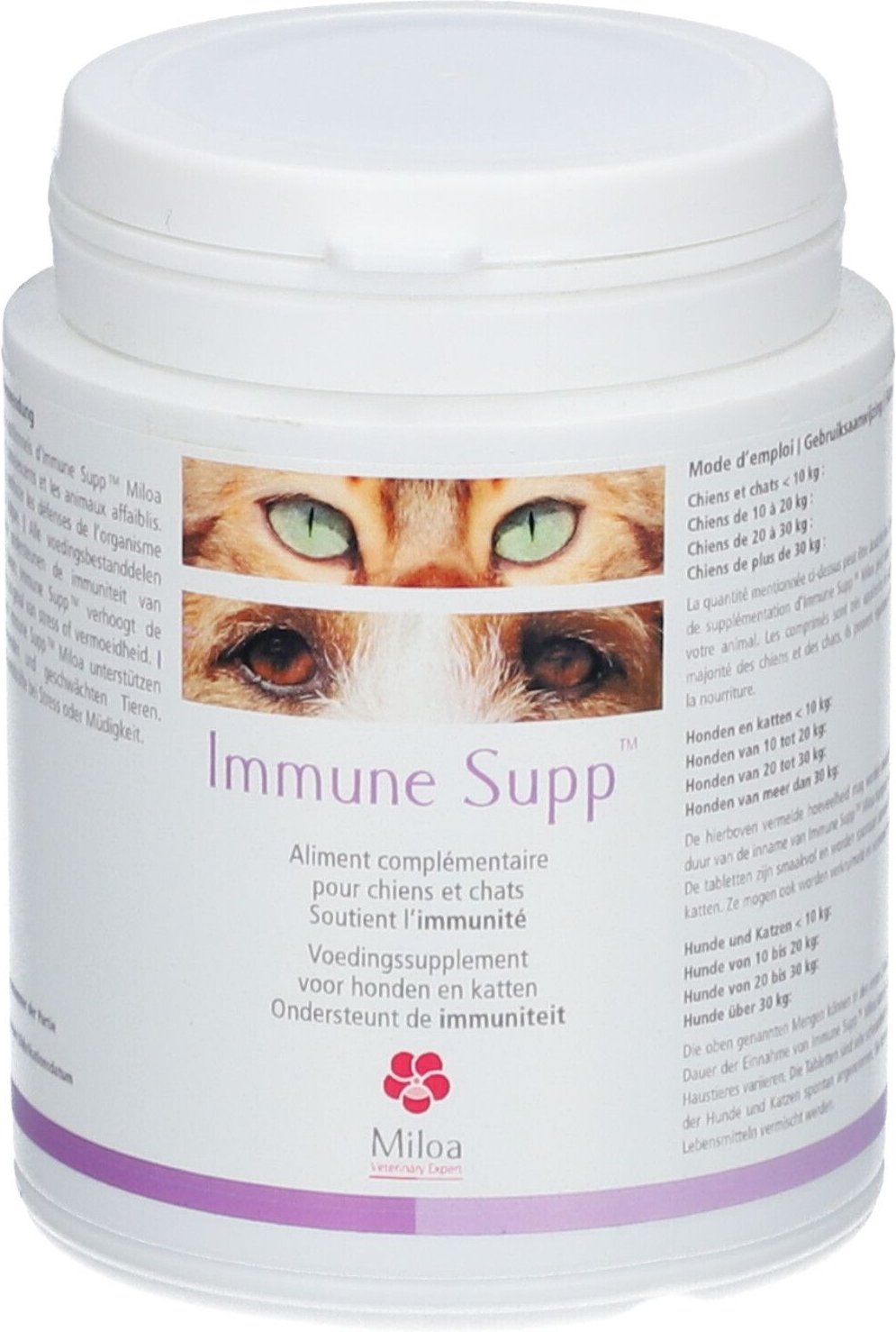 Miloa Immune Supp 30 St Compretten