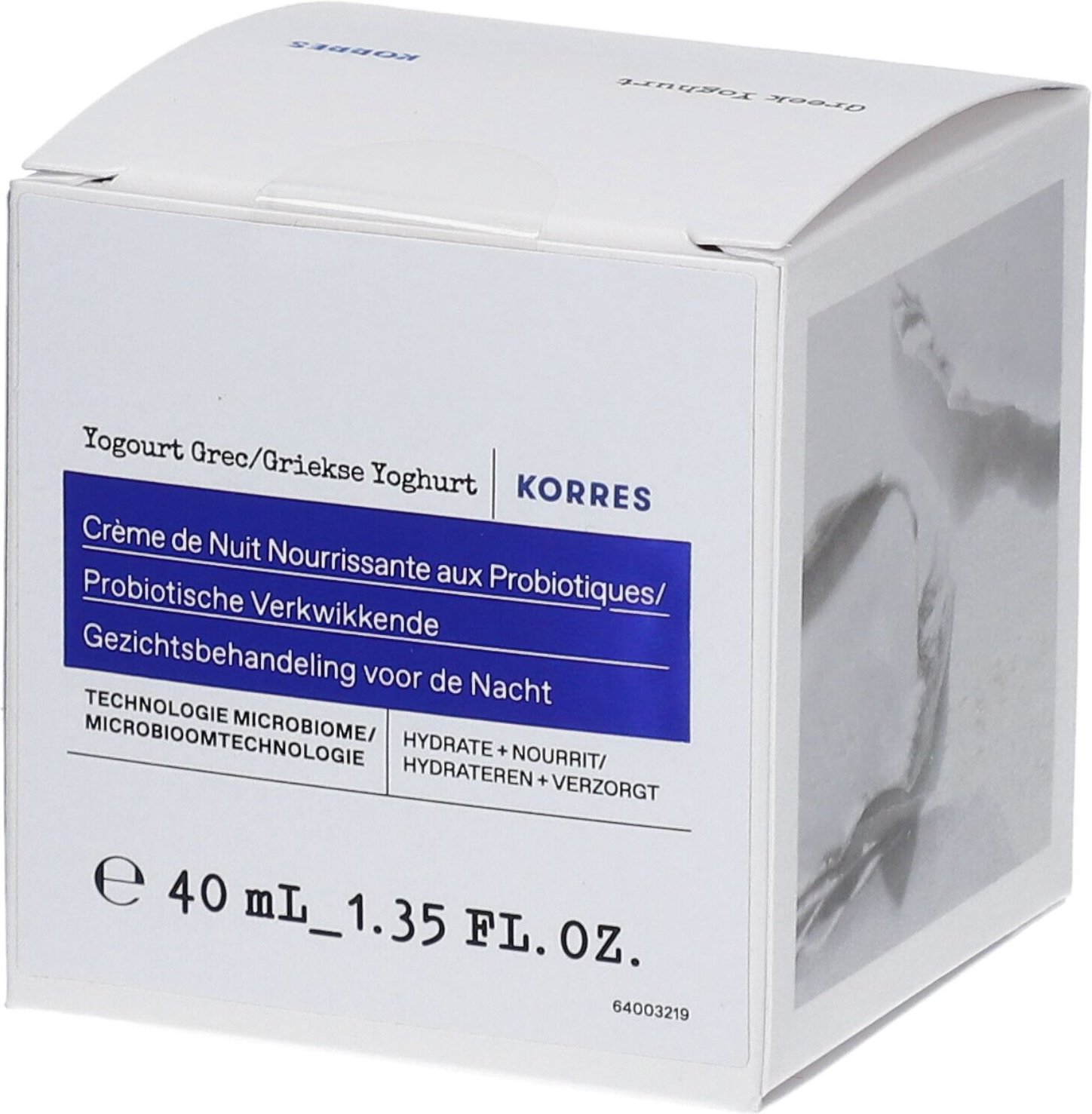 Korres Greek Yoghurt Probiotic Quench Sleeping Facial 40 ml Tagescreme